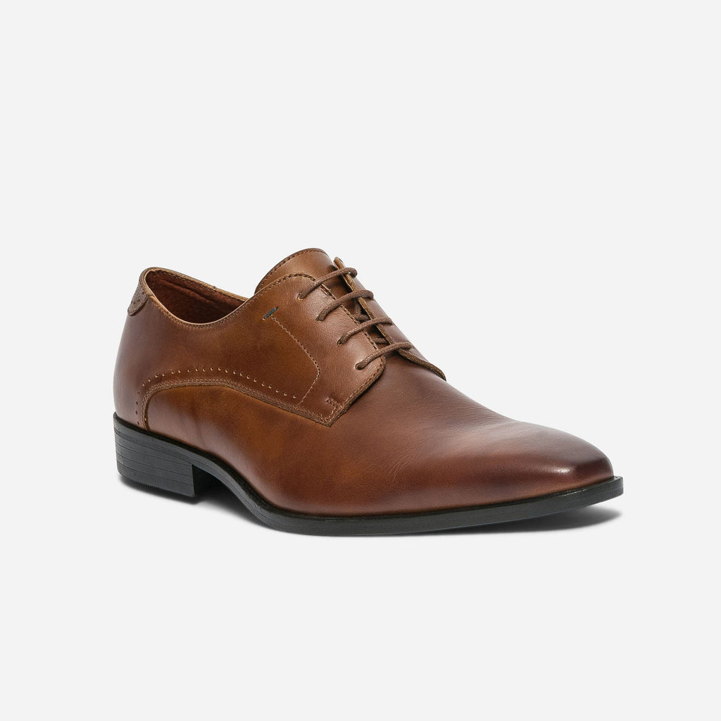 Derby cognac en cuir - 2