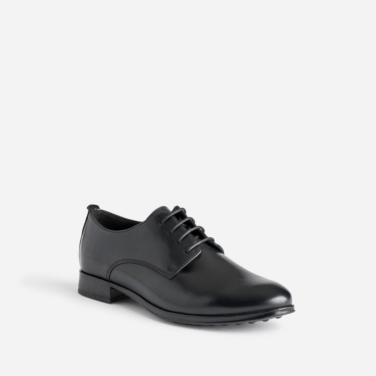 Derby noir en cuir - 2