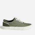 Tennis homme en toile kaki - 1