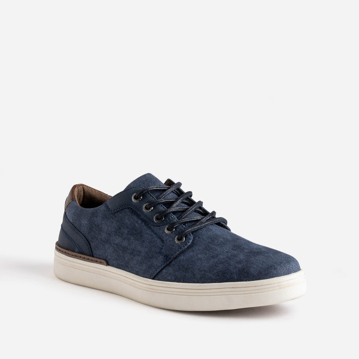 Tennis bleue en toile - 2