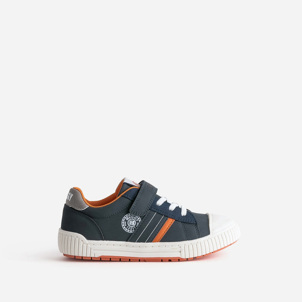 Tennis BUGGY marine et orange - 1