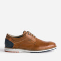 Derby FLUCHOS cognac en cuir - 1