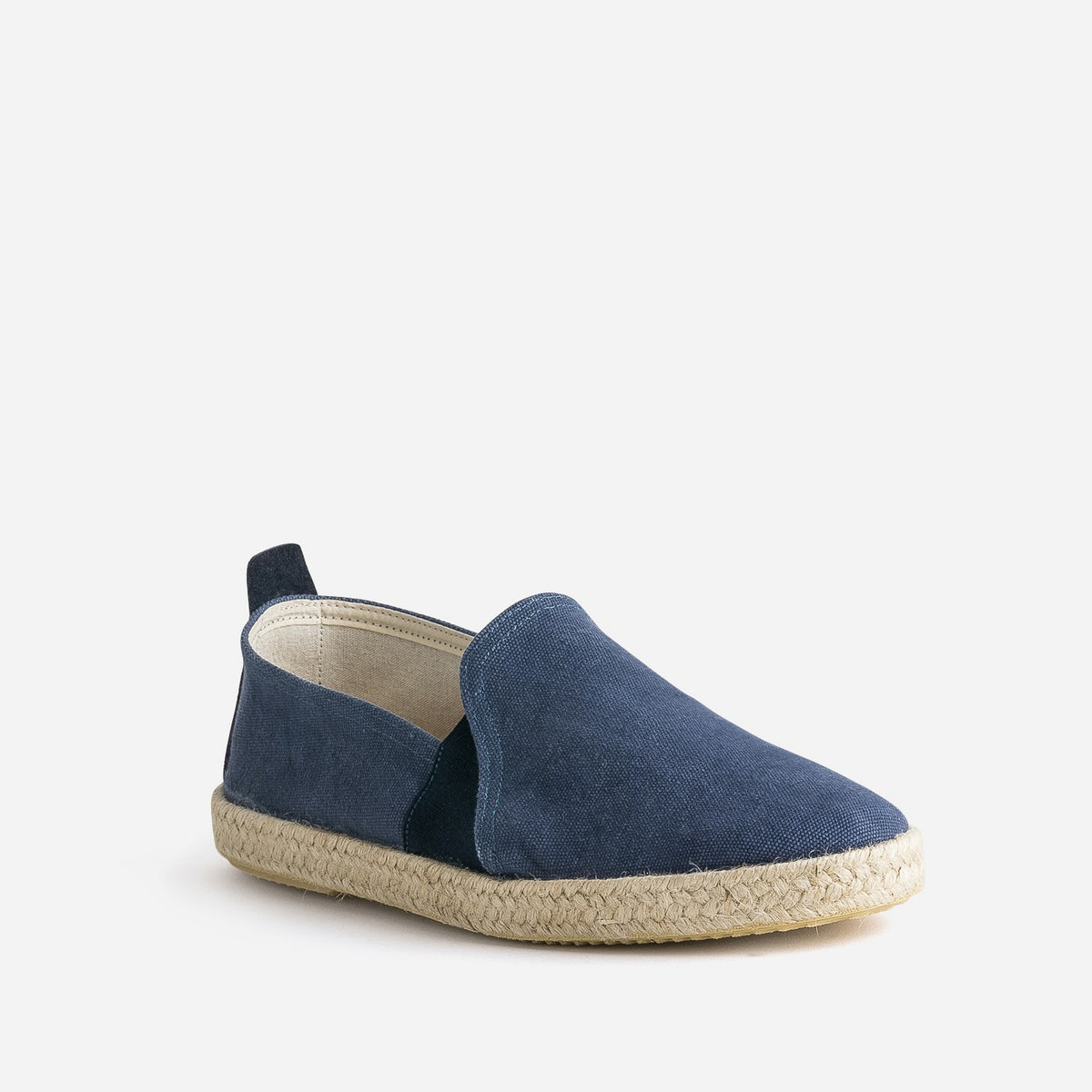 Espadrille bleu marine toile éco-conçue - 2