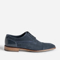 Derby marine cuir velours éco-conçu - 1