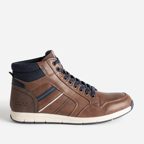 Basket cognac et marine - 1
