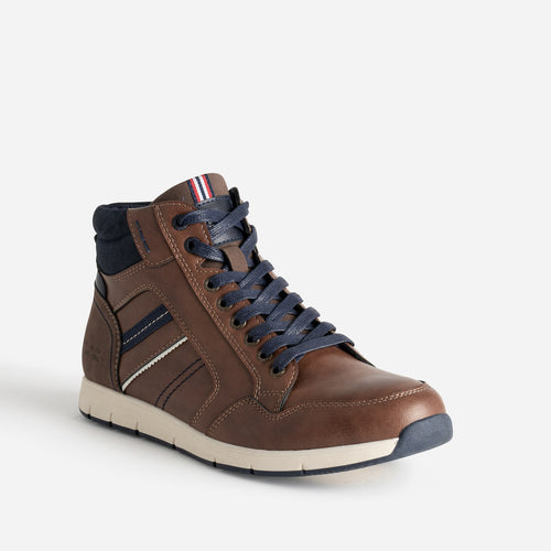 Basket cognac et marine - 2