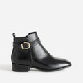 Boots noir avec bride cheville - 1