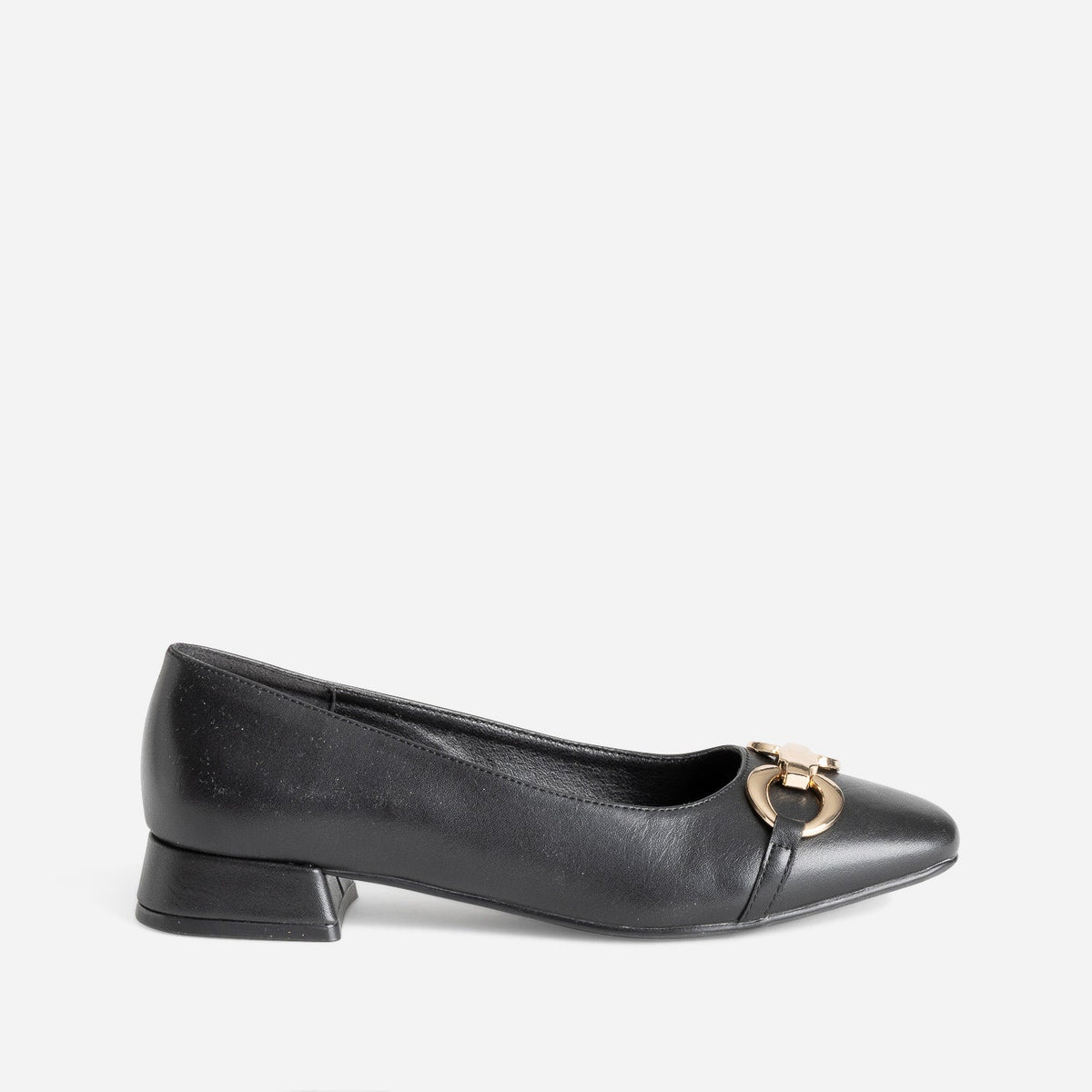 Ballerine à talon noire - 1