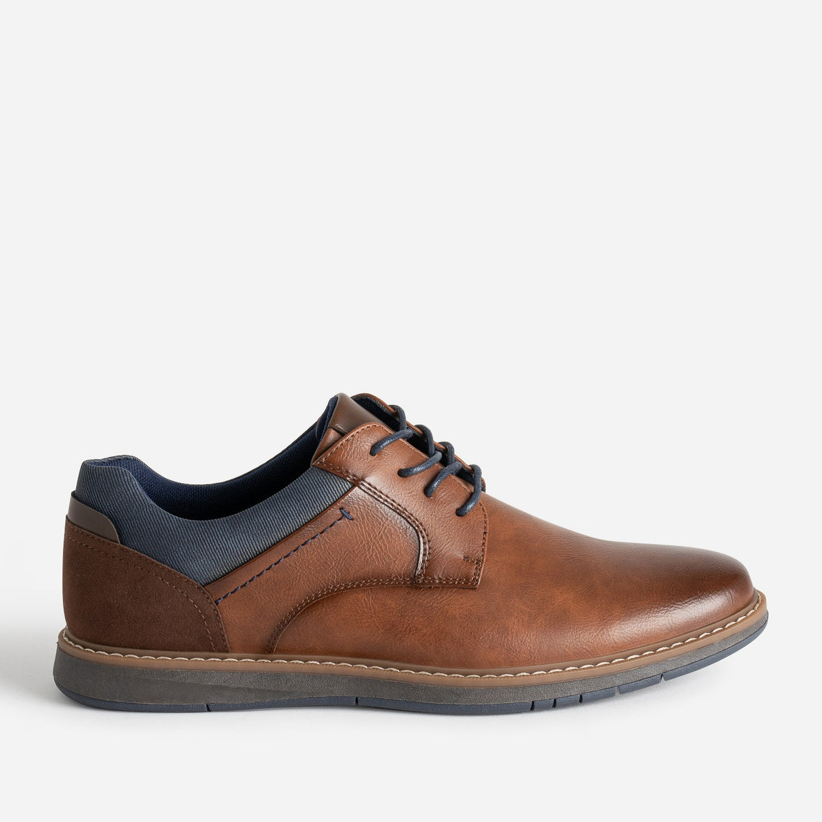 Derby confort cognac - 1