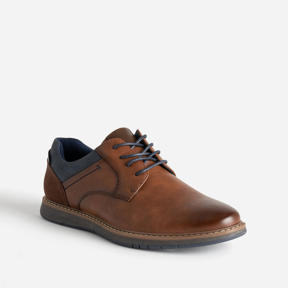 Derby confort cognac - 2