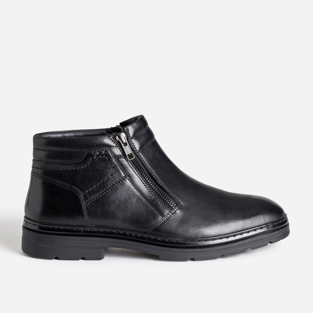 Boots FRANCE ARNO noir cuir - 1