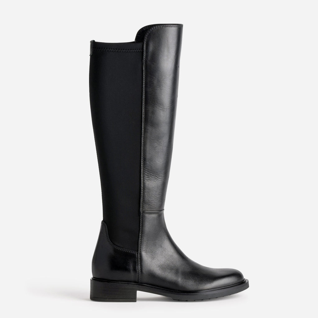 Botte noire bi-matière - 1