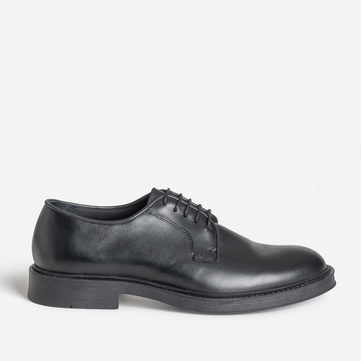 Derby noir cuir - 1