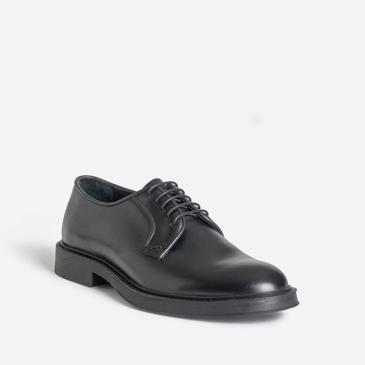 Derby noir cuir - 2