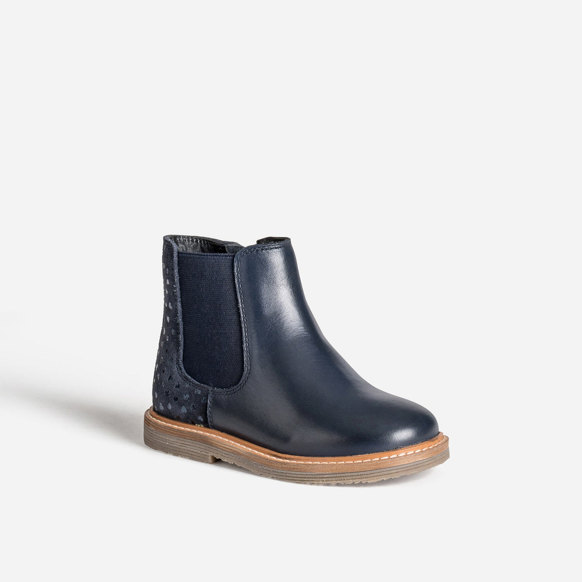 Chelsea boots BUGGY marine cuir - 2