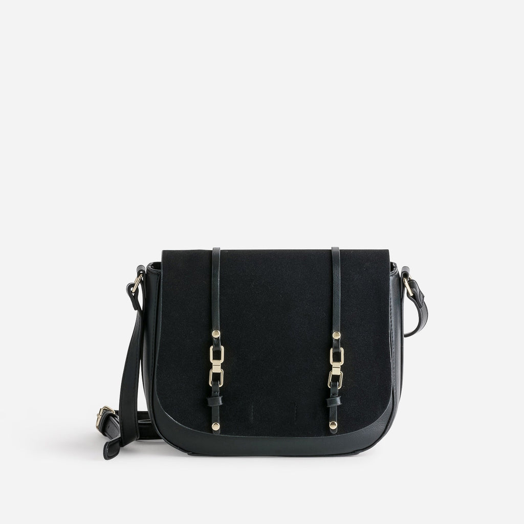Sac bandoulière noir - 1