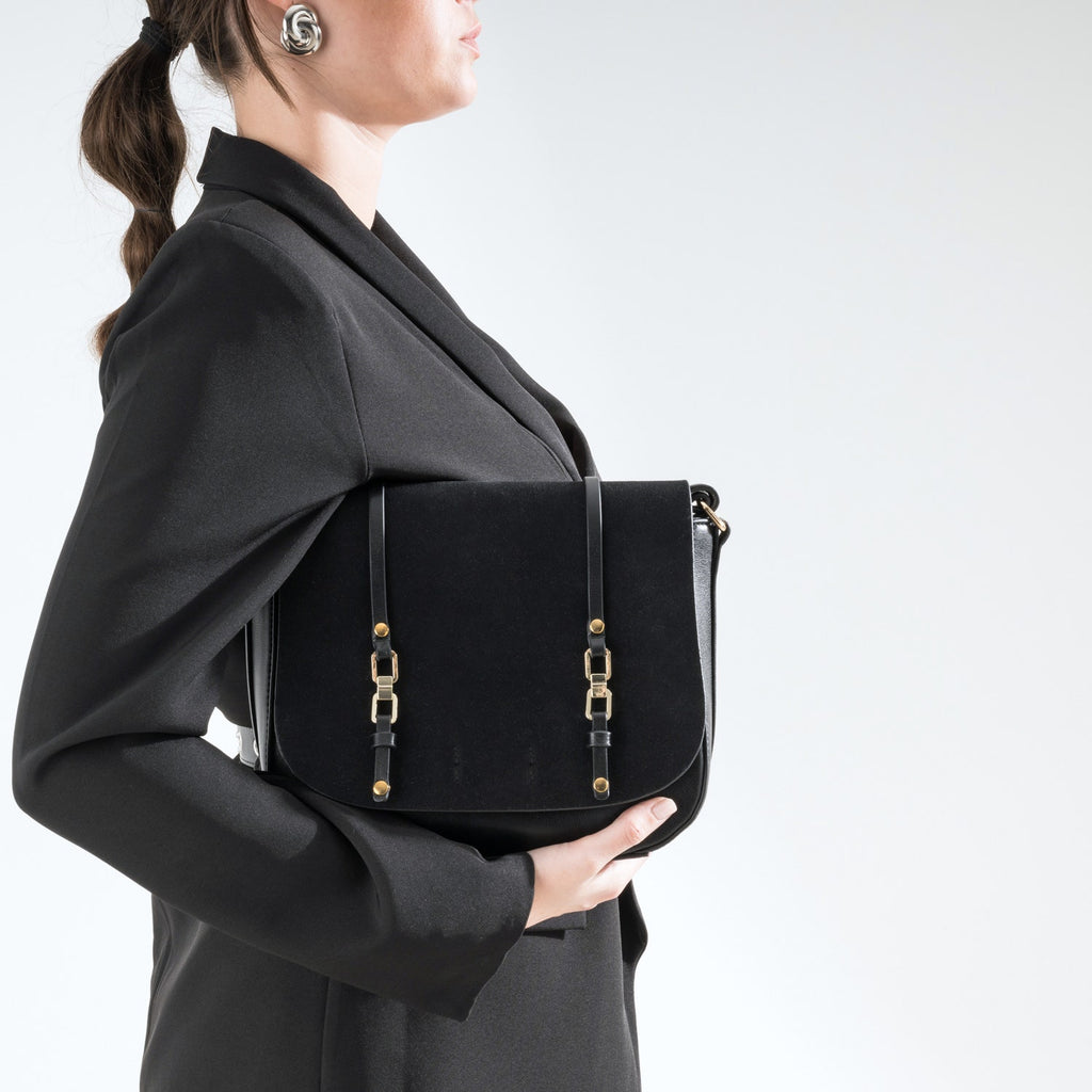 Sac bandoulière noir - 2