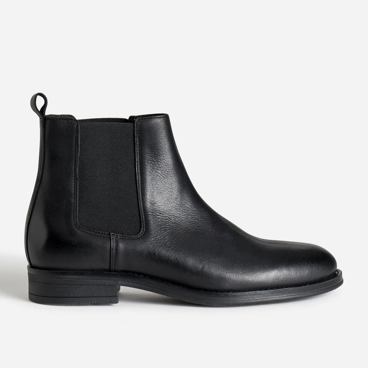 Chelsea boots noir cuir - 1