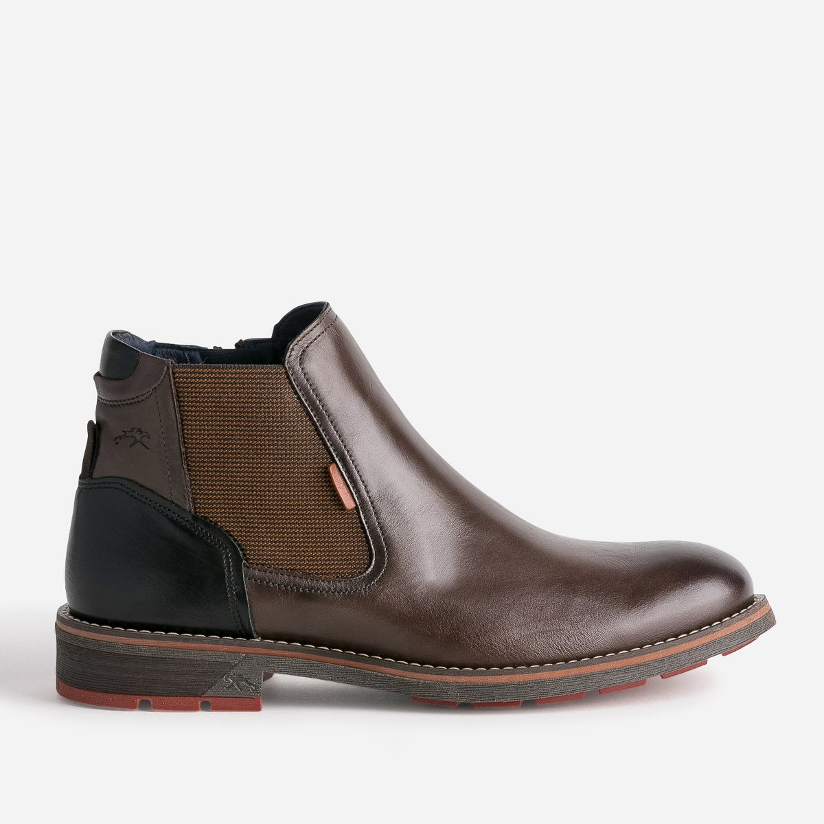 Boots FLUCHOS marron en cuir - 1