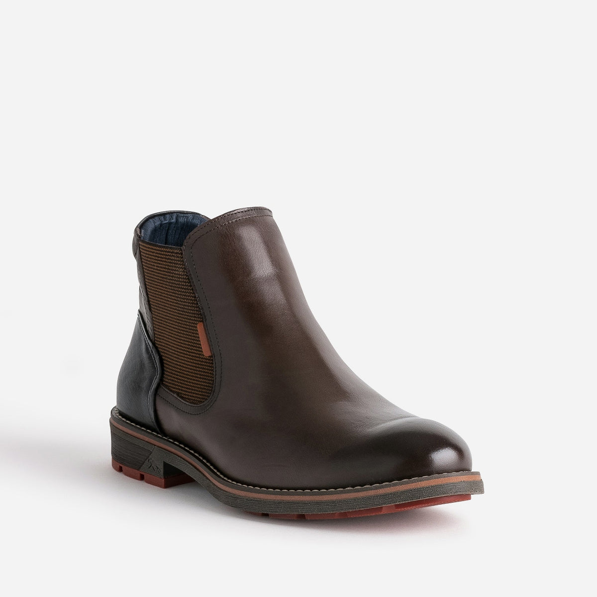 Boots FLUCHOS marron en cuir - 2