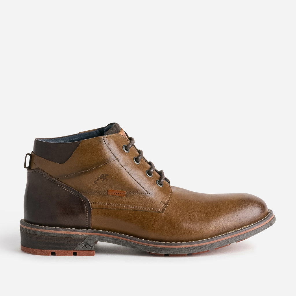 Boots FLUCHOS camel en cuir - 1
