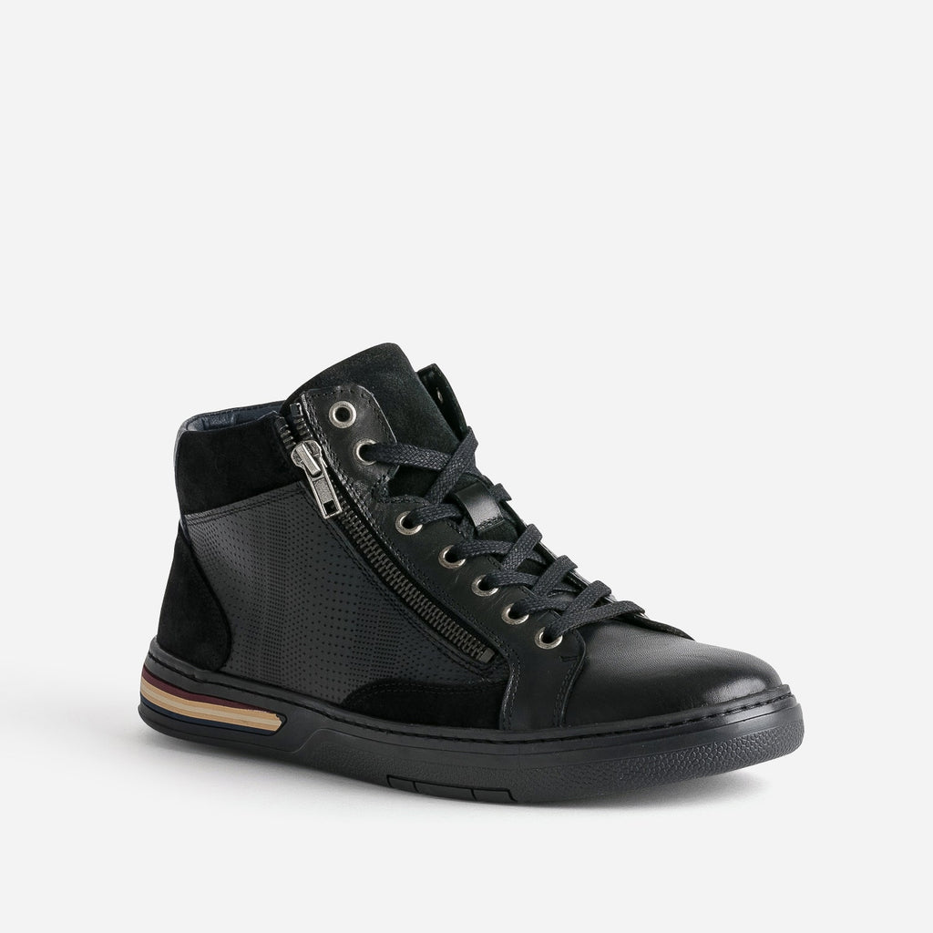 Basket noire cuir - 2