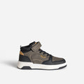 Basket BUGGY kaki et noire - 1