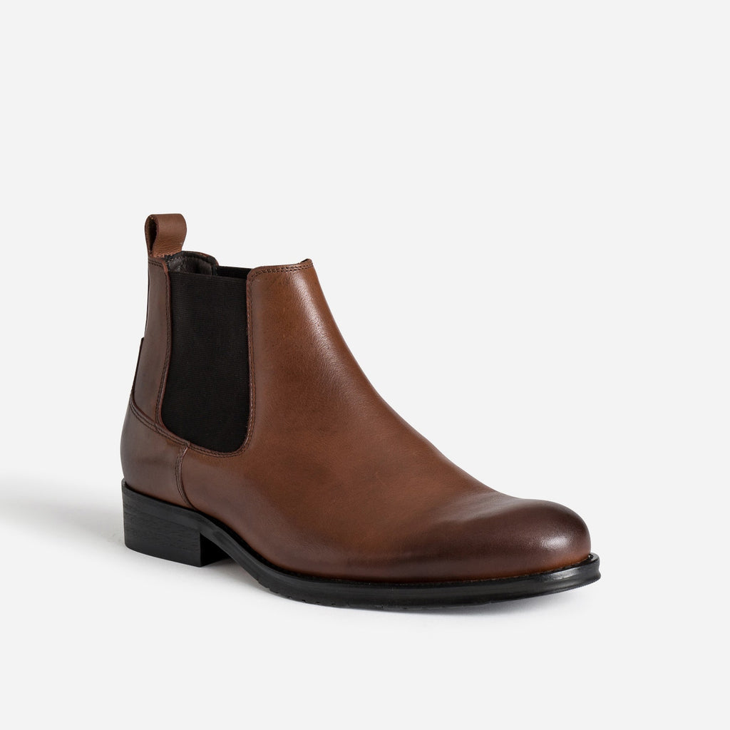 Chelsea boots noir cuir velours - 6