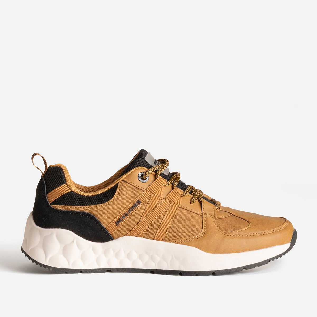 Tennis JACK&JONES kaki bi-matière - 3