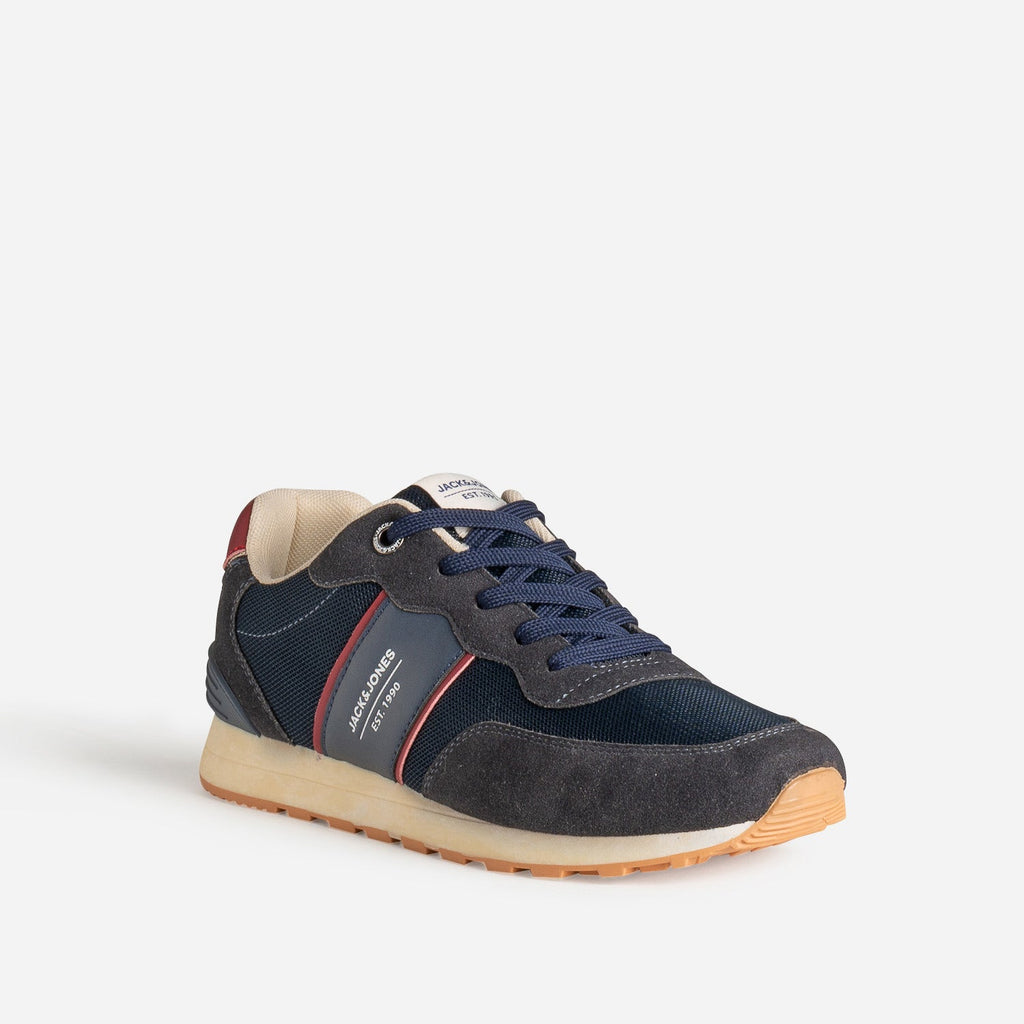 Tennis JACK&JONES bleu marine et bordeaux - 2